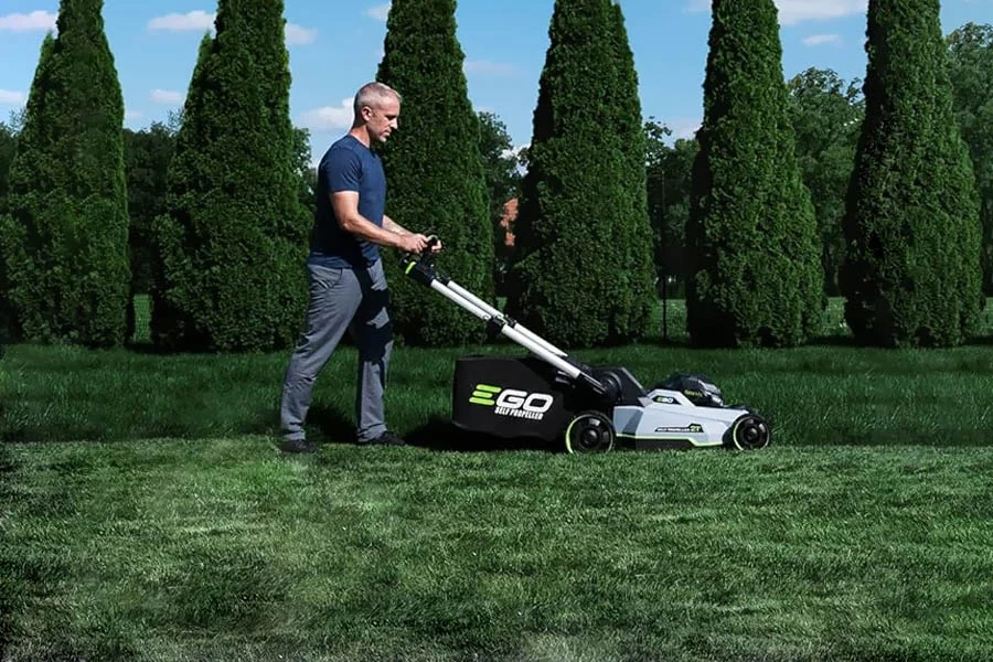 best electric push mower